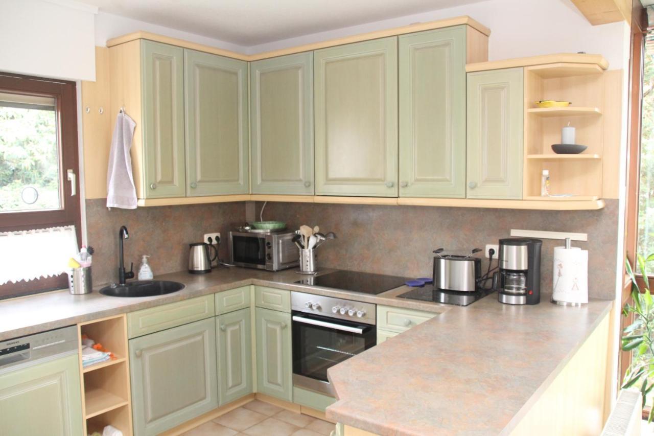Ferienwohnung Rennsteigblick Riechheim Exteriör bild