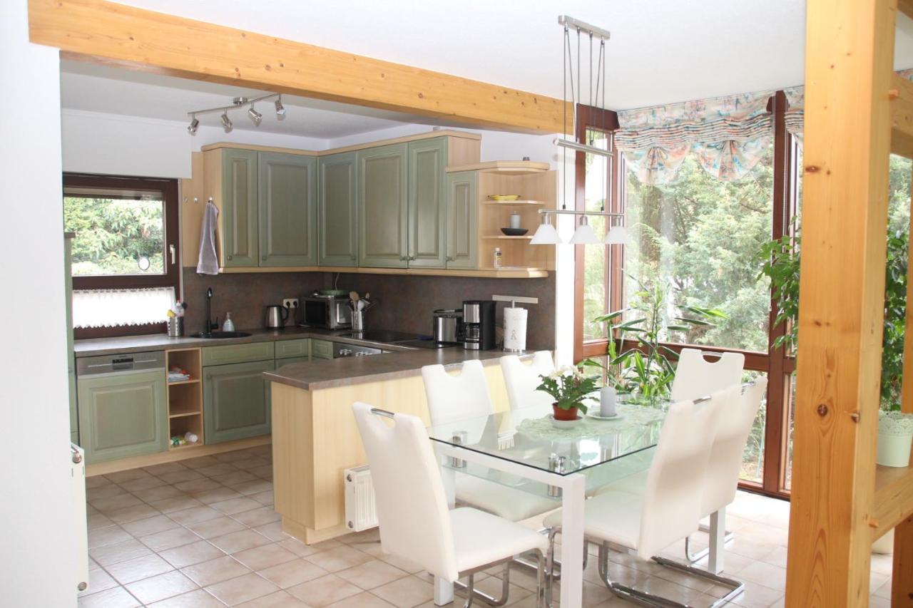 Ferienwohnung Rennsteigblick Riechheim Exteriör bild